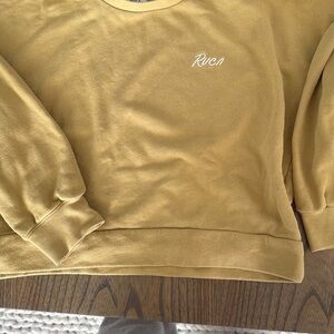 RVCA Mustard Sweatshirt